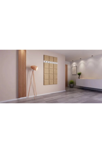 Mobila ABC Cuier de haine Klaus VII, alb/crem