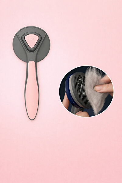 Ervinay End to Hair Loss! Professional Pet Comb with One-Button Cleaning