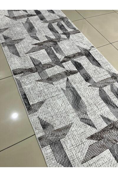 TALYA HALI Acar Home Non-Slip Base Modern Patterned Hallway Kitchen Room Bedr...