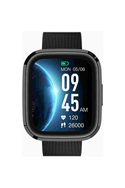 GARETT Smartwatch GRC STYLE black steel