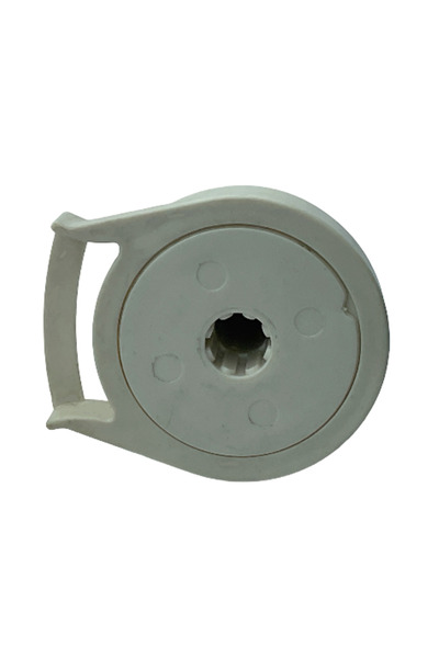 Home 45mm Stor Perde Motorlu Boru Zincir Mekanizma Delikli Krem