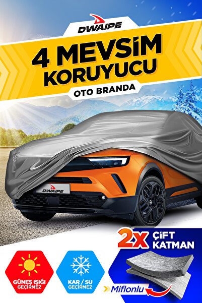 Dwaipe Fiat EGEA CROSS Uyumlu Oto Branda Araba Örtüsü Çadırı