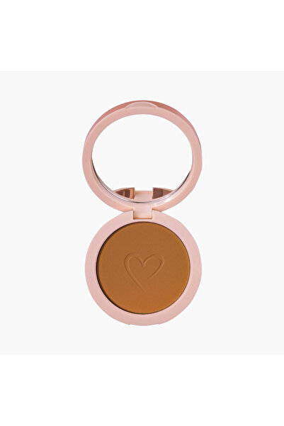 Beauty Creations بودرة مدمج بتصميم قلب
