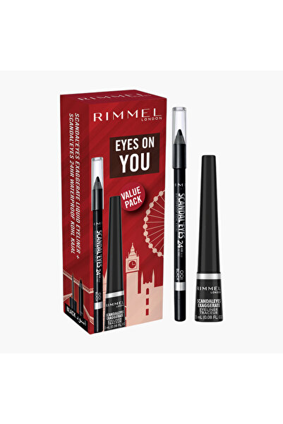 Rimmel Scandaleyes Exaggerate Liquid Liner and Kohl Set