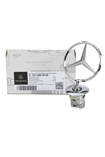 MERCEDES E Serisi W213 Ön Kaput Yıldızı Komple Orijinal A2218800086