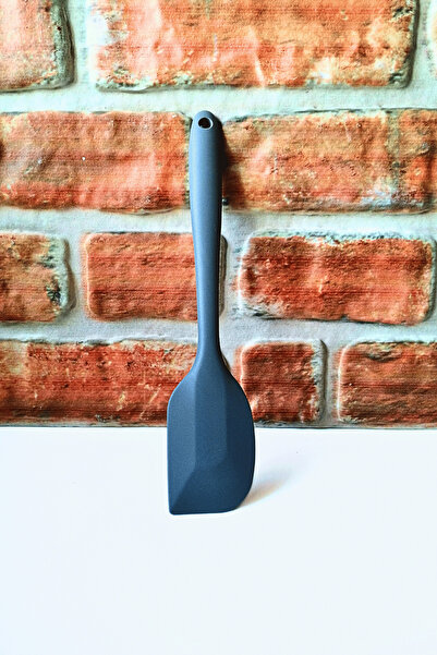 ELEGANCEV Silicone Double-Sided Hard Spatula -Side Spatula-Gray Color- 27 cm