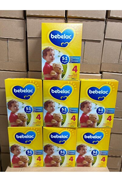 Bebelac 4 Devam Sütü +1 Yaş 250 Gr x7 Adet (1750 Gr)