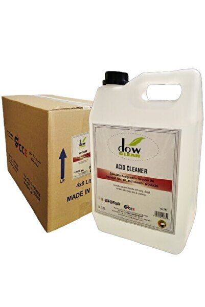 Dowclean Heavy Duty GCCE Acid Cleaner Liquid Gallon 4 x 5 Liter