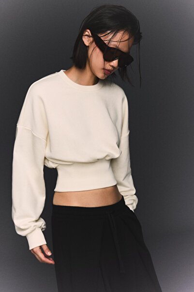 Bershka Kemerli bel sweatshirt