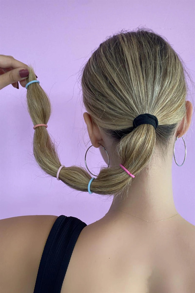 Kokoş Mixed Color Rubber Buckle Set (Small Size)