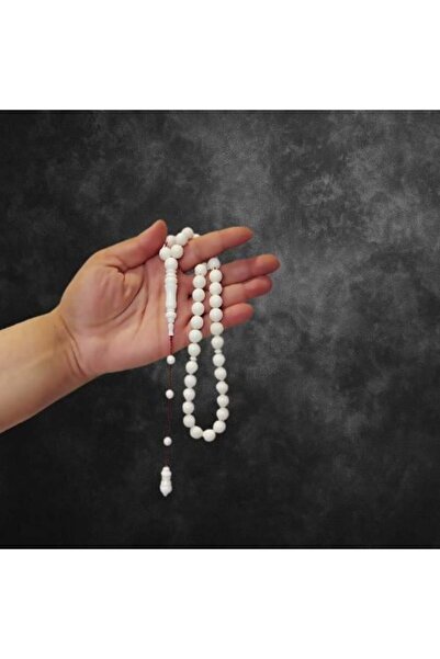 alomran orientals Classic bone rosary – fine turning with a luxurious ivory f...