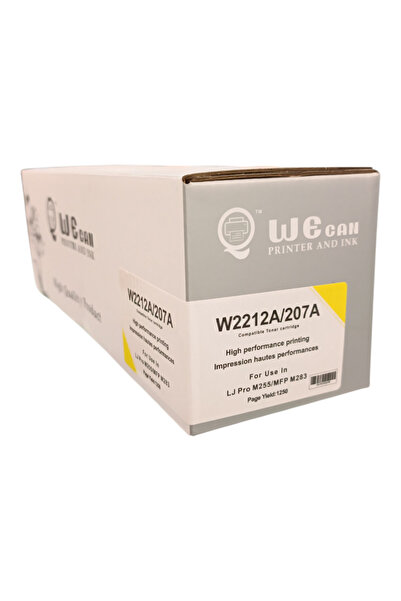 Wecan W2212A/207A Yellow Ink Compatible with HP Printers