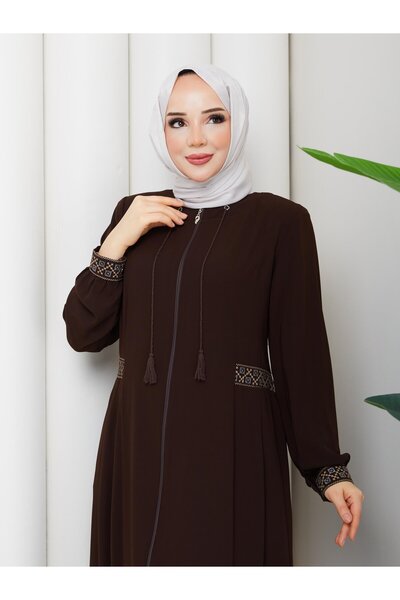 ESLEMNUR Embroidered and Laced Ferace