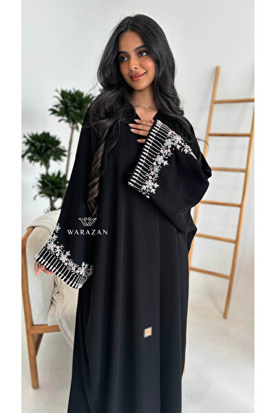 Warazan عباية انيقة بتطريز خرز