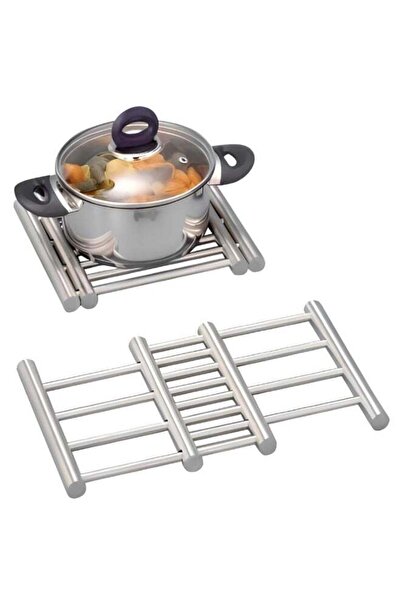 VİO Stainless Steel Hot Pot Stand for Kitchen