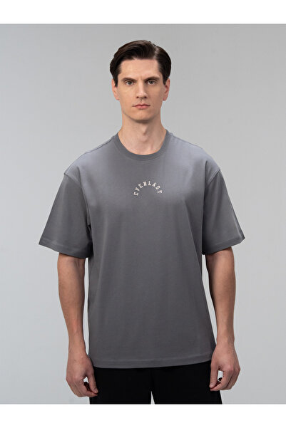 EVERLAST Graphic Collection Comfort Fit Dark Gray Men's T-Shirt