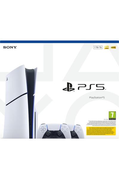 Sony PS5 Slim 1TB Console + Extra DualSense Controller