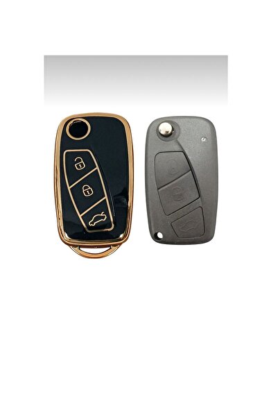 ÖZEN KEYS Luxury Key Case Cover for Fiat Linea, Fiorino Ducato, Boxer, Jumper...