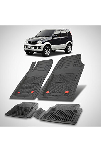 TEAMCAR Συμβατά πατάκια δαπέδου Daihatsu Terios 1997-2006 | Μαύρο