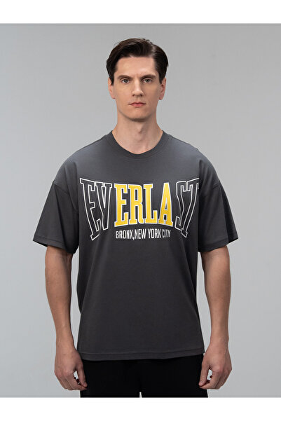 EVERLAST Iconic Rest Oversize Smoked Men's T-Shirt