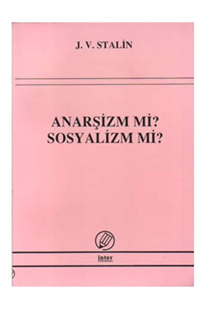 İnter Yayınları الأنارشيزم؟ السوشيالية؟