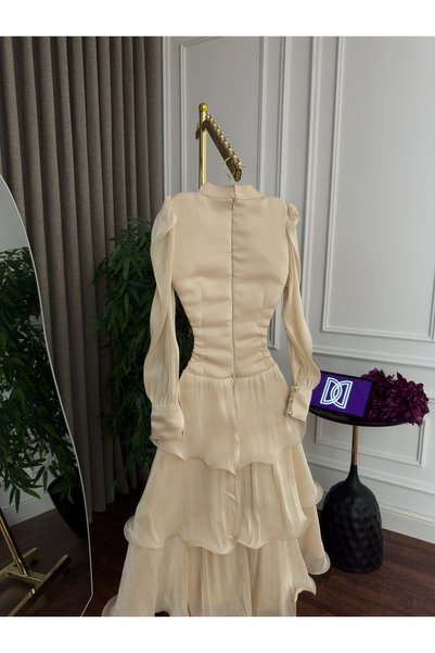 Sukar Luxurious Crinkle Loaf Dress
