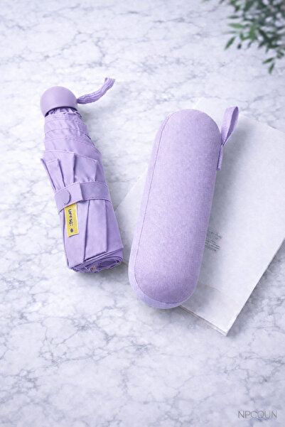 NPCQUN 1. Sınıf Kalite Kapsül Şemsiye | Pongee Kumaş & Fiber İskelet | Ultra ...