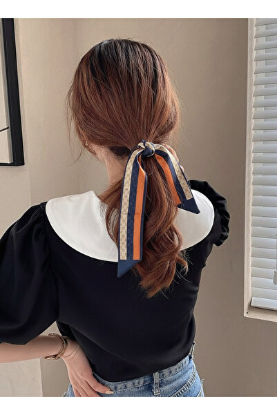 GÜLPEŞE Scarf, Hair Clip New Trend Hair Tie Clip