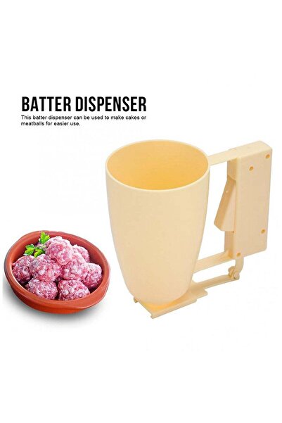 Generic Cake Handle Making Assistant Cup Pastry Beater Dispenser Patty Mold M...