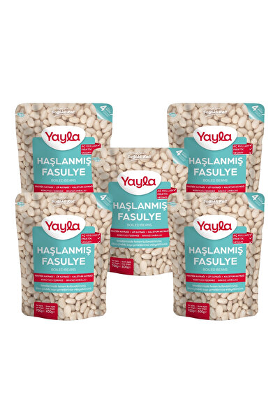 Yayla Haşlanmış Fasulye 700 gr x5