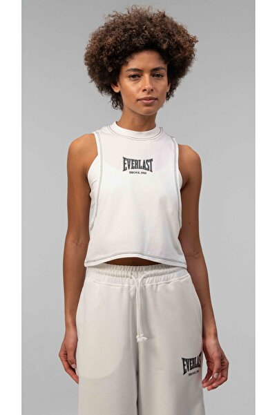 EVERLAST Dot Collection Comfort Fit White Women's Undershirt