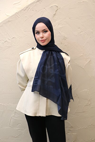 efdal şal eşarp Kemer Desen Soft Shawl