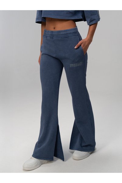 EVERLAST Giant Logo Oversize Indigo Women's Sweatpants