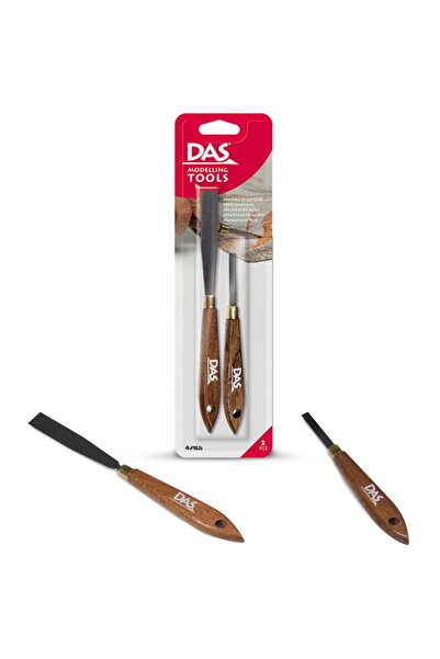 Das Spatule metalice pentru modelaj, 2 buc/blister, perfecte pentru tăiere și...