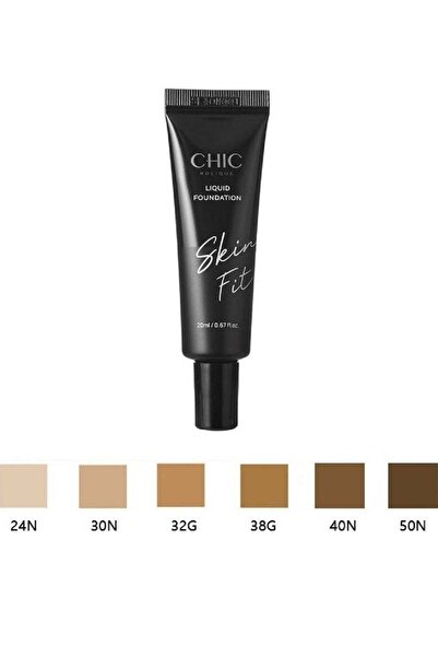 CHIC Skin fit liquid foundation 24N 20ml