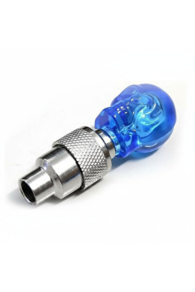 Generic أضواء LED على شكل جمجمة لصمامات الإطارات 💀   أضواء تعمل بالحركة لغطا...