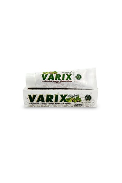 Herbal Therapy Emulgel pe bază de plante Varix cu Diosmină, Castan Cal, Ginkgo Biloba + 16 Plante, 100 ml