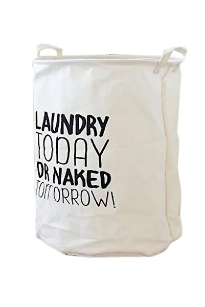 Primo Plus Large Collapsible Laundry Basket - "My Laundry" Storage Bag with D...