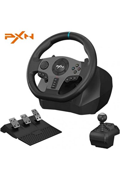 pxn 250 Drakson with Gear V9 Steering Wheel 270/900 Degrees