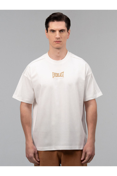 EVERLAST Boxing Heritage Oversize White Men's T-Shirt