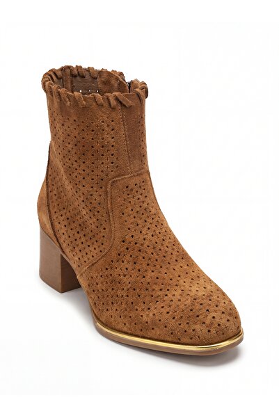 Venüs Women's Genuine Leather Tan Buti Vs43