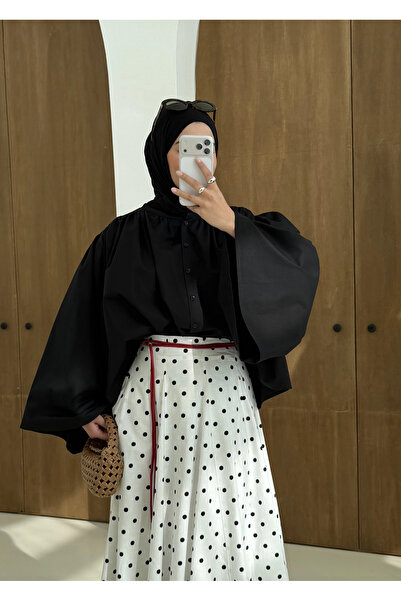 MODA AKSA ANGELS 3846 GÖMLEK SİYAH