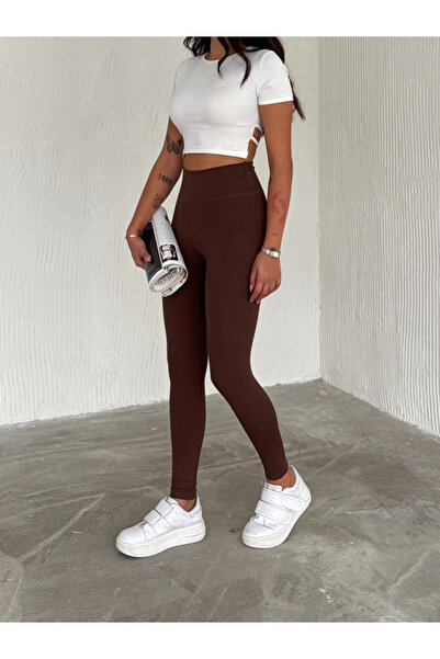 ceymoda Ženske leggins sa visokim strukom i push-up efektom