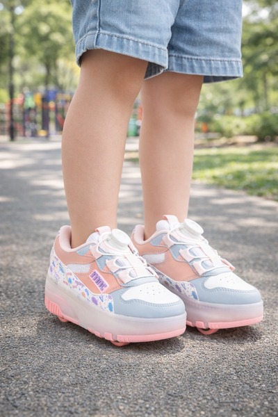 minibonito Children's Lighted Shoes with Skateboards - Lighted Skateboard Sho...