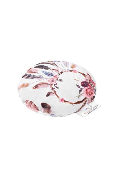 Bocioland Boho Catcher anti-colic pillow for babies, filled with cherry stone...