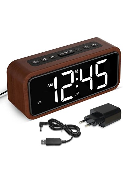 Netzu Ceas deșteptător puternic pentru dormitori adânci, ceas deșteptător din...