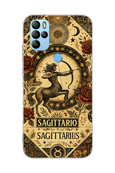 FLAMENKO حافظة هاتف شفافة بنمط برج القوس متوافقة مع جهاز General Mobile GM 21...