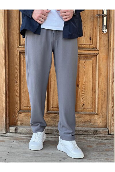 ElitWear Yeni Sezon Erkek Rahat Kalıp Beli Lastikli ve İpli Jogger Pantolon