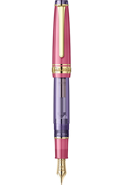 Sailor Fountain Pen Slim SE Manyo II Rabbit Ear Iris GT 14K (M)
