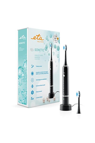 ETA Sonetic 9707 90010 sonic electric toothbrush, pressure sensor, 3.7 V Li-i...